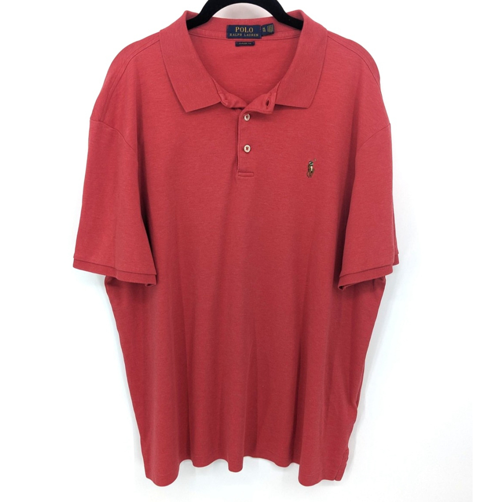 Polo Ralph Lauren Polo Shirt Mens XL Classic Fit Embroidered Pony Casual Preppy